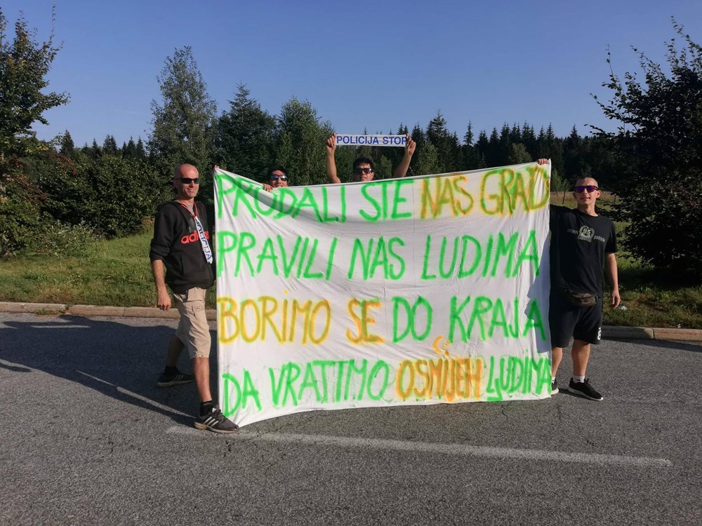 Radnici Uljanik grupe jutros su krenuli u Zagreb na prosvjed na Markov trg (Chiara BILIĆ)
